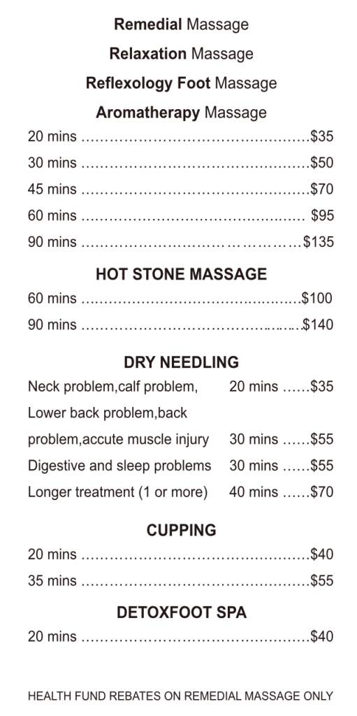 Massage – Port Massage